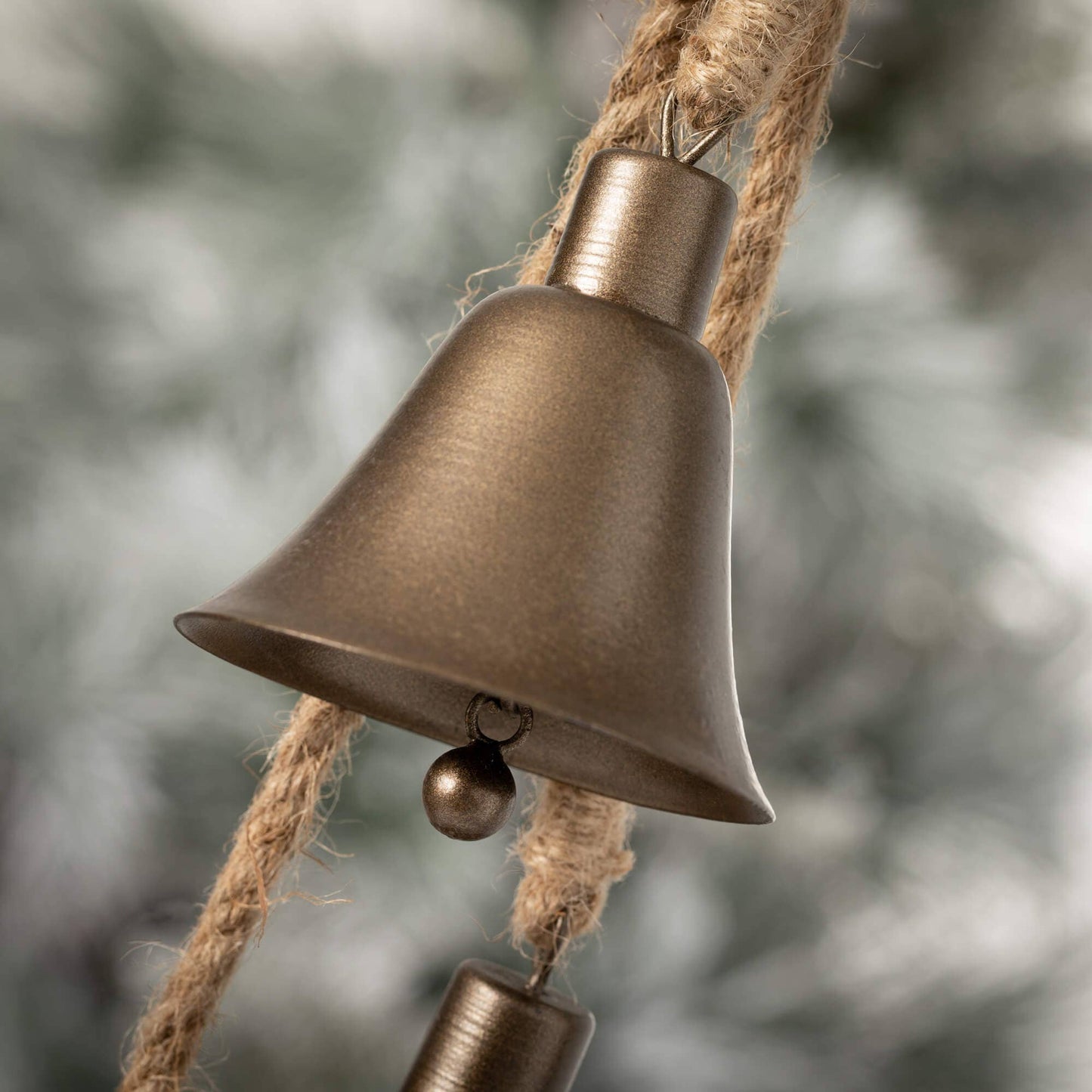 Bronze Christmas Bell Cluster