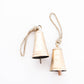 Brass Cone Christmas Bell Double Rim