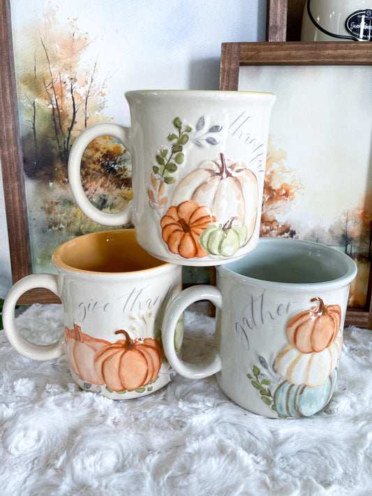 Give Thanks Coffee Mug Collection