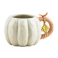 Twisted Stem Stoneware Pumpkin Coffee Mug Collection