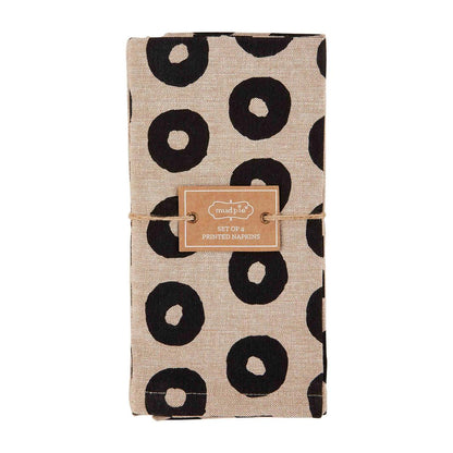 Black Animal Print Napkins