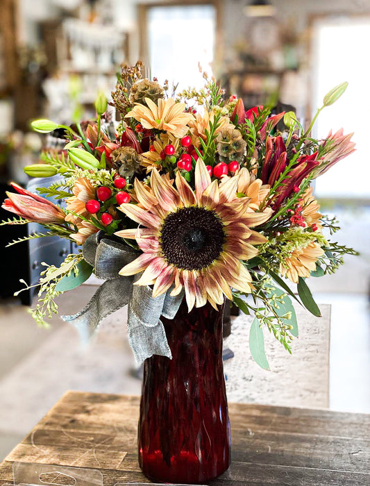 Autumn Sunflower Bouquet