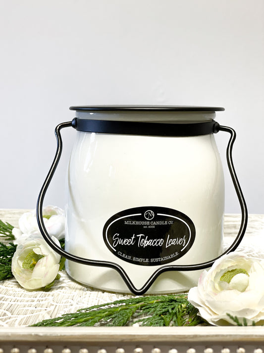 Milkhouse Candle Co. Sweet Tobacco Leaves