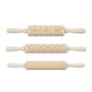 Holiday Carved Wood Rolling Pins
